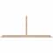 Ekena Millwork Portland Smooth Timber Gable Bracket, Douglas Fir, 84"W x 35"H x 3 1/2"D x 3 1/2"F, 10/12 Pitch GBW084X35X0404POR00SDF - alternate 1